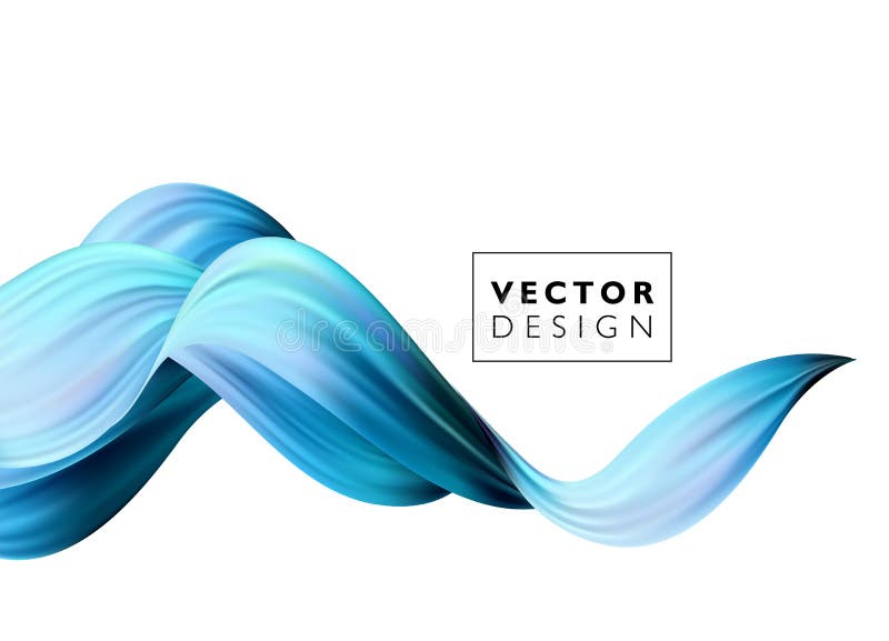 Abstract colorful vector background, color flow liquid wave for design brochure, website, flyer. vector illustration