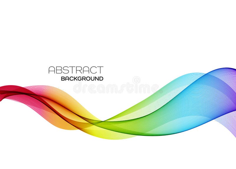 Abstract colorful vector background, color flow wave for design brochure, website, flyer.