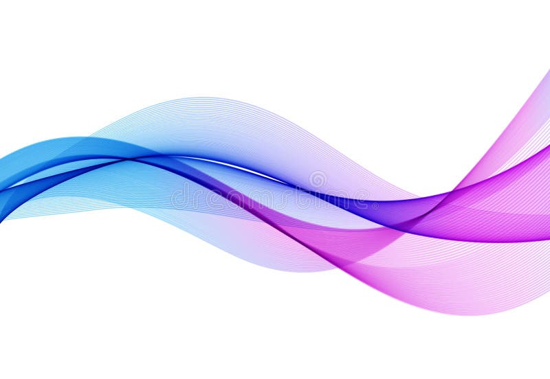 Abstract colorful vector background, color wave for design brochure, website, flyer. stock illustration