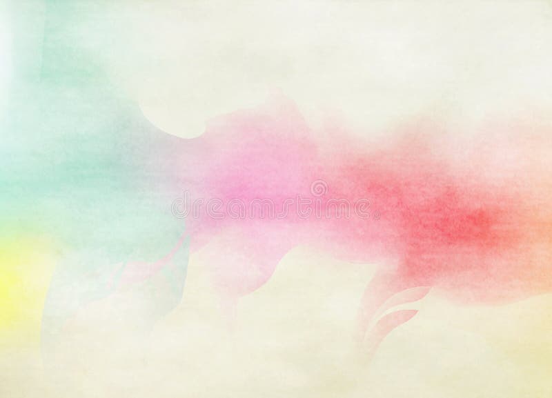 Abstract colorful watercolor. royalty free illustration