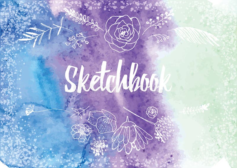 Abstract Colorful Watercolor Background Stock Vector - Illustration of
