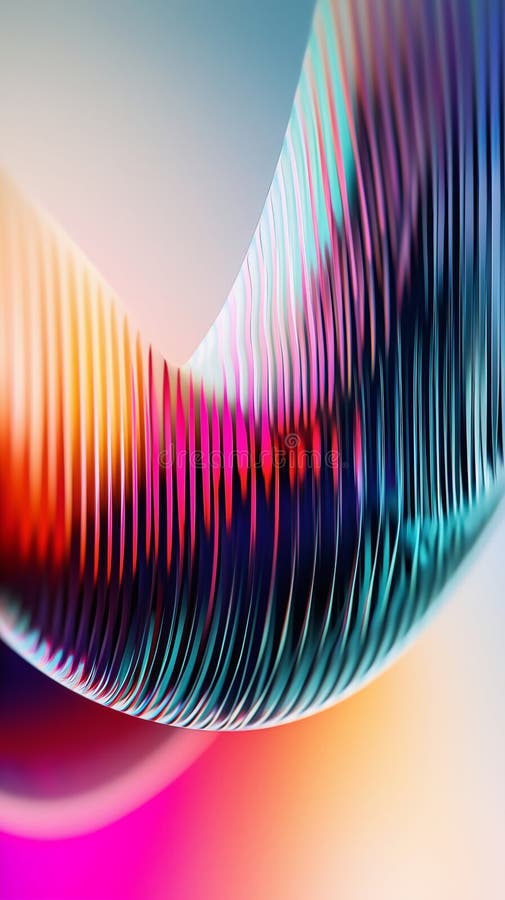 Abstract colorful wave with dynamic gradient patterns and textures stock images