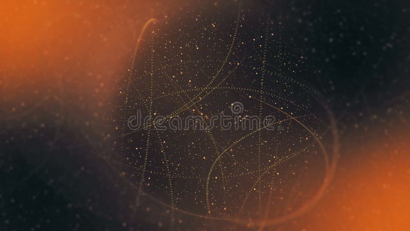 Abstract colorfull line swrily circle backgrounds 4K LOOP
