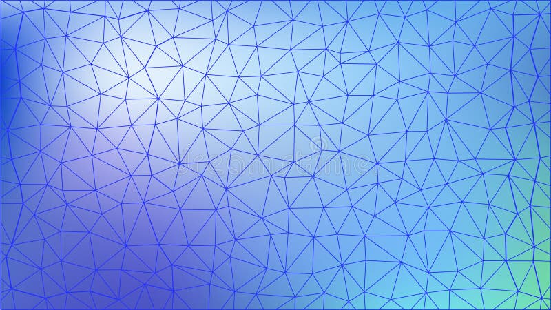 Abstract colorfull triangular pattern. Polygonal gradient background stock illustration