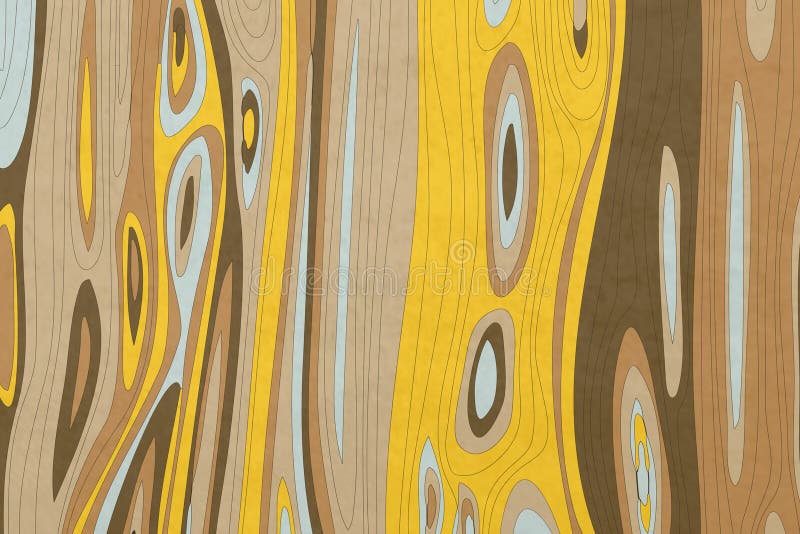 Abstract Colour Wood Grain