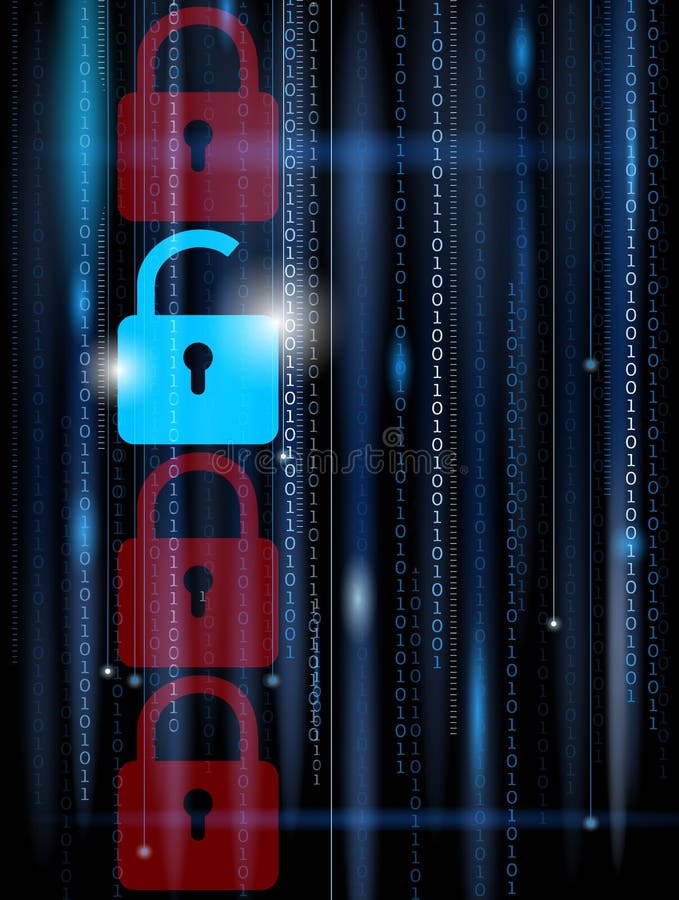 Abstract computer background royalty free illustration