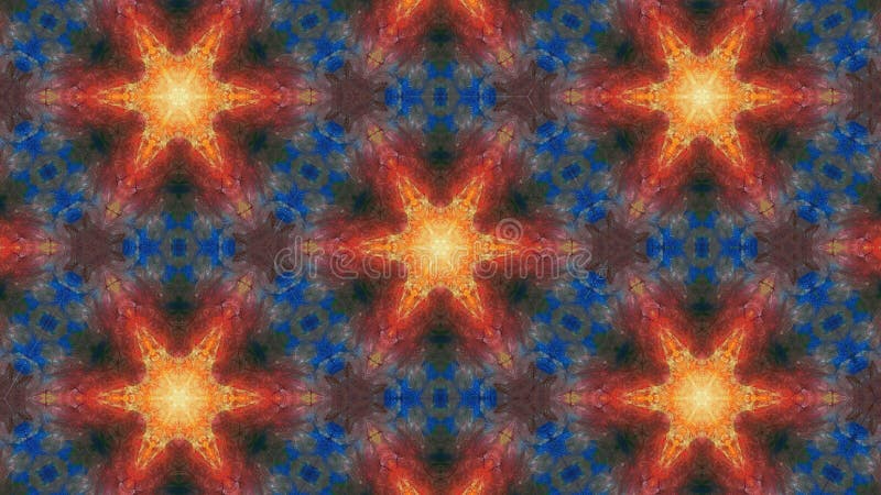 Abstract Computer Generated Fractal Design. Abstract Magic Glowing ...