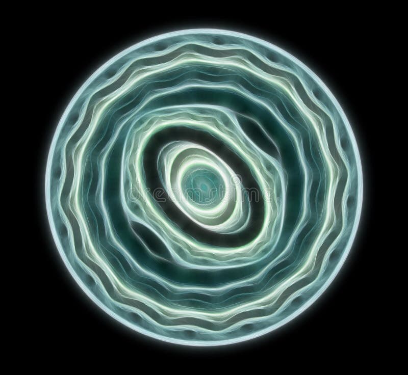 Abstract computer generated image vector illustration