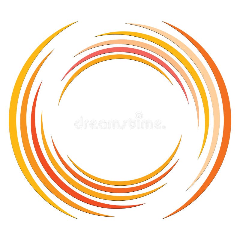 Abstract Concentric Pattern Stock Illustration - Illustration of design ...