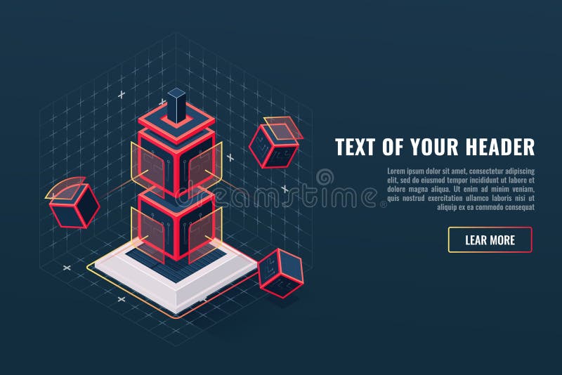 Abstract concept of game element icon totem, checkpoint, digital data visualization, program hardware complex royalty free illustration Abstract concept of game element icon totem, checkpoint, digital data visualization, program hardware complex royalty free illustration
