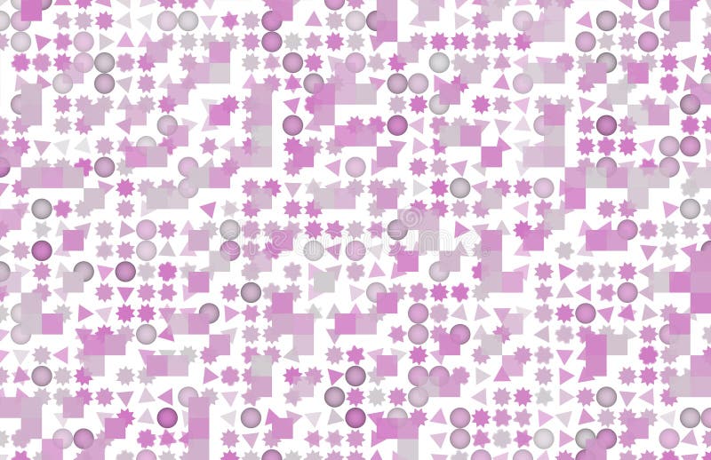 Abstract conceptual pattern shape. Wallpaper, pixel, geometric & generative. vector illustration