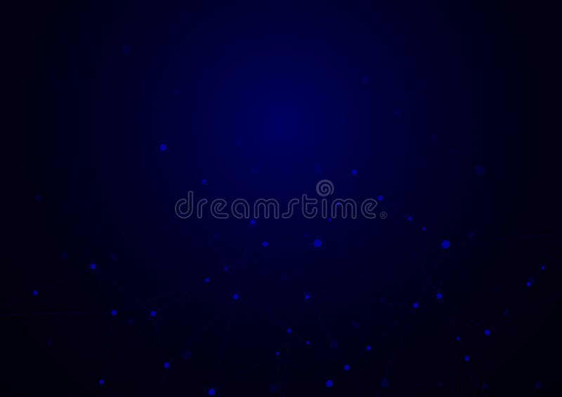 Abstract connecting dots and lines background. vector illustration