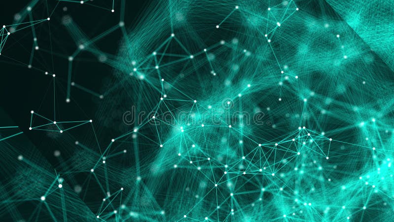 Abstract connection dots. Technology background. Network concept vector illustration