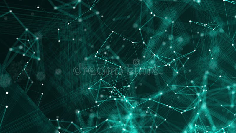 Abstract connection dots. Technology background. Network concept royalty free illustration