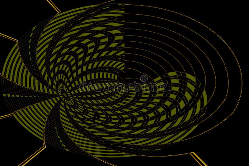 Abstract Contemporary Futuristic Digital Art Design vector illustration