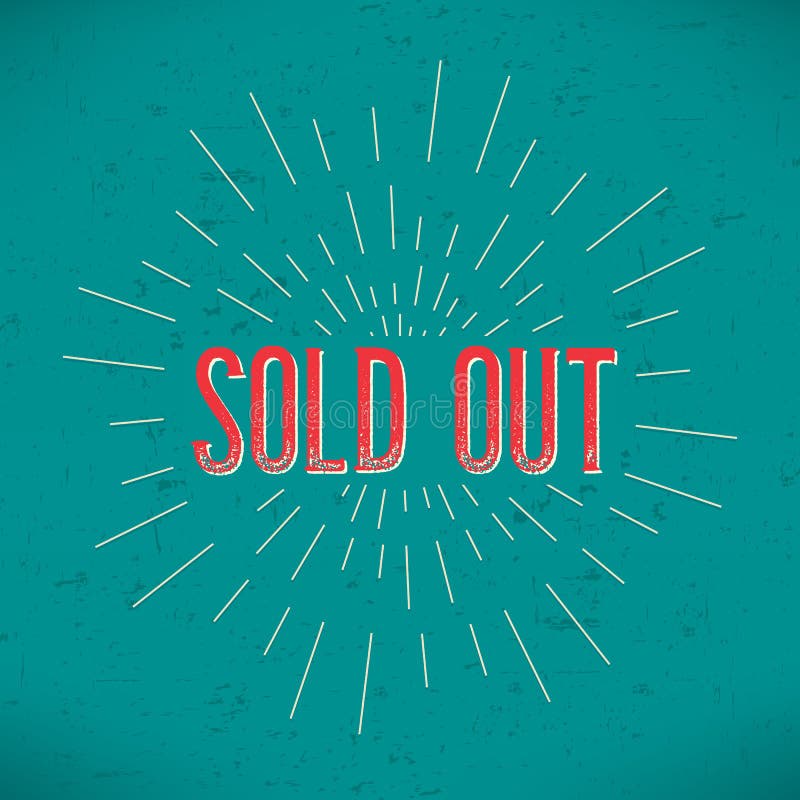Sold Out Sticker Labels stock vector. Illustration of mark 144658967