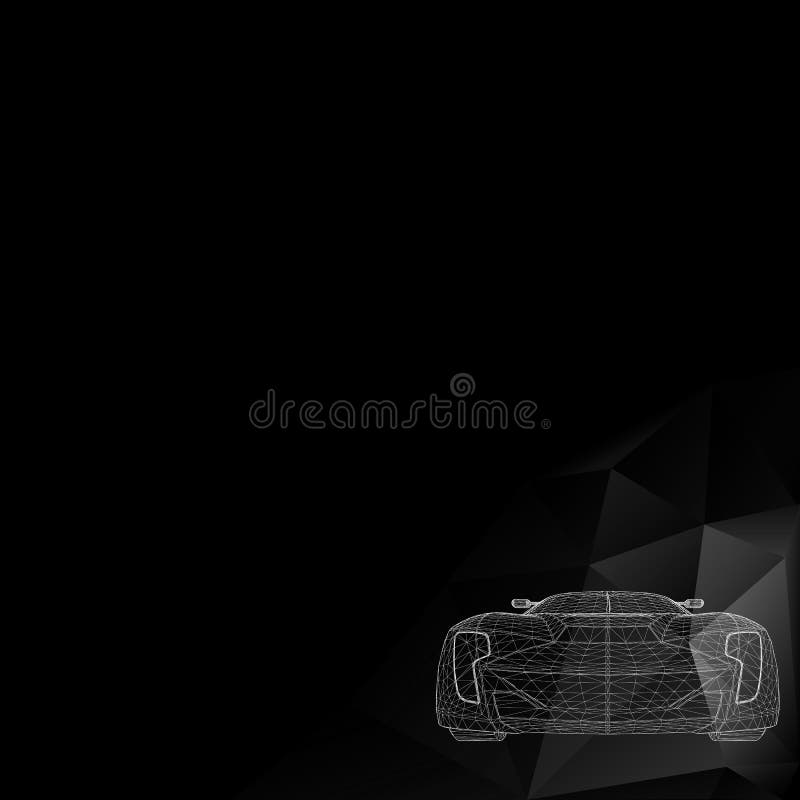 Abstract Creative concept vector background of 3d stock illustration