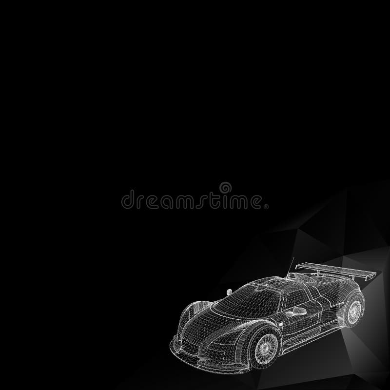 Abstract Creative concept vector background of 3d vector illustration