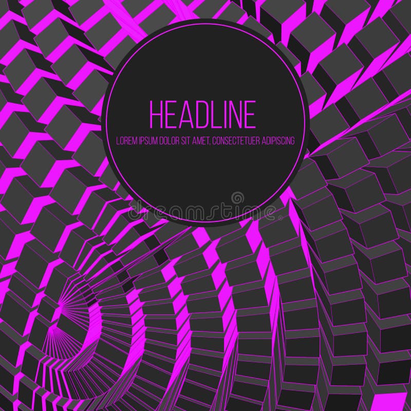 Abstract Creative concept vector background of geometric shapes from triangular faces. Polygonal design style letterhead royalty free illustration