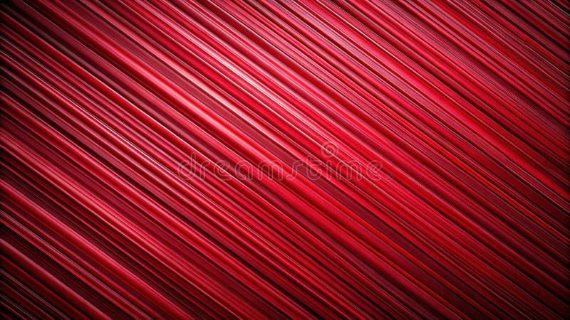 Abstract crimson diagonal lines background texture pattern design. Generative AI stock illustration