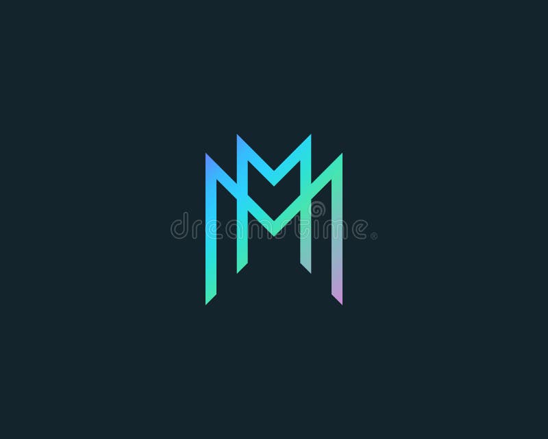 Premium Vector  Initial letter mm forming crown symbol design crown symbol  of two m letters logo design