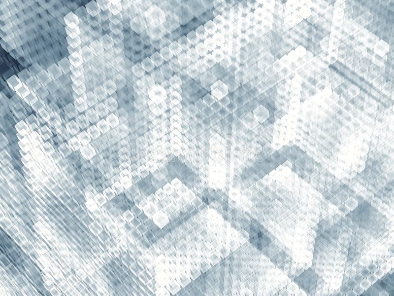 Abstract cubes background - digitally generated image royalty free stock image