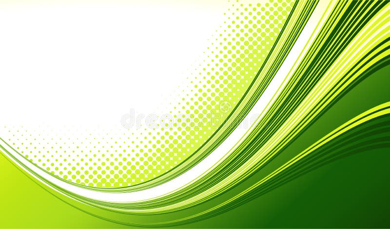 Abstract Curved Lines Background. Template Stock Vector - Illustration ...