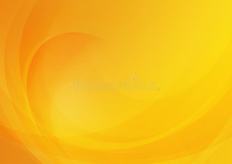 Abstract Curved Yellow Background Stock Vector Illustration of smooth