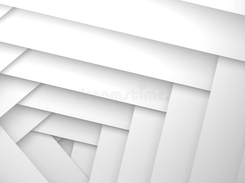 Abstract 3d background, white frame layers pattern stock illustration Abstract 3d background, white frame layers pattern stock illustration
