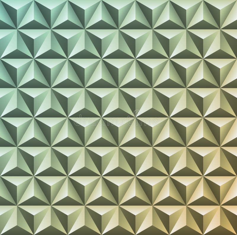 Abstract 3D geometric texture. Vector gradient pattern of triangles. Decorative plastic or metallic embossed background. Modern c vector illustration Abstract 3D geometric texture. Vector gradient pattern of triangles. Decorative plastic or metallic embossed background. Modern c vector illustration