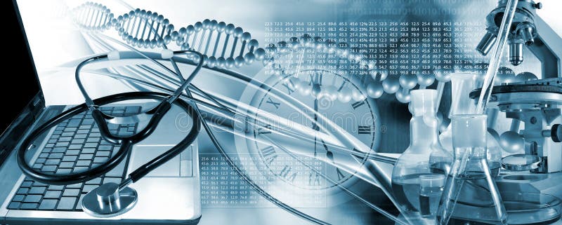 Abstract image of dna chain on blurred background stock photo Abstract image of dna chain on blurred background stock photo