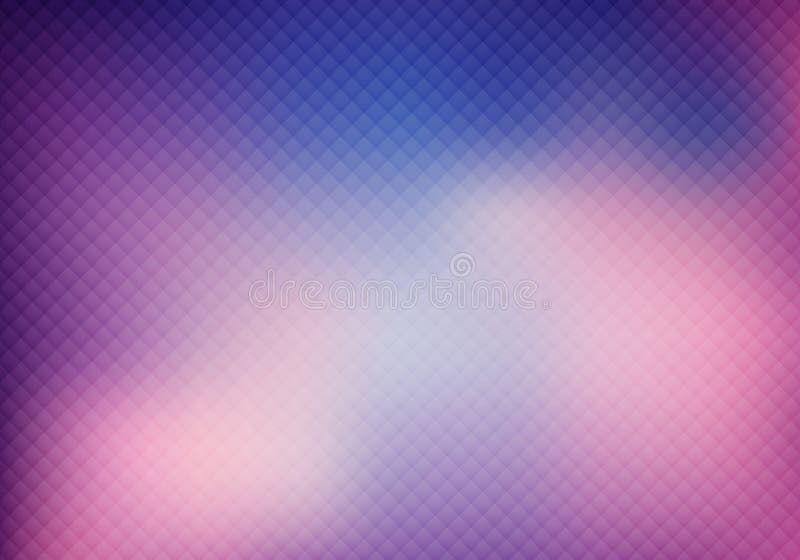 Abstract 3D purple color grid on blurred background and texture vector illustration Abstract 3D purple color grid on blurred background and texture vector illustration