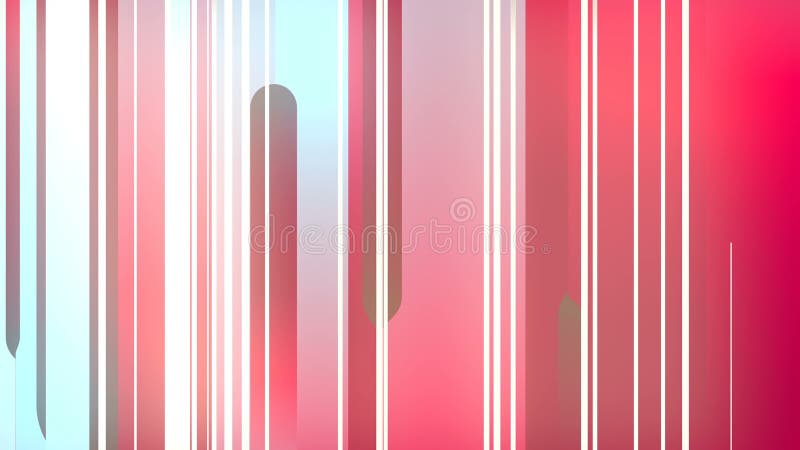Abstract 3d rendering of colored geometric shapes. Computer generated loop animation. Geometric lines pattern. 4k UHD royalty free illustration