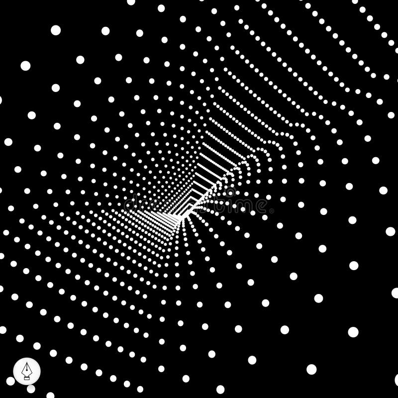 Download Abstract 3d Surface Looks Like Funnel. Futuristic ...