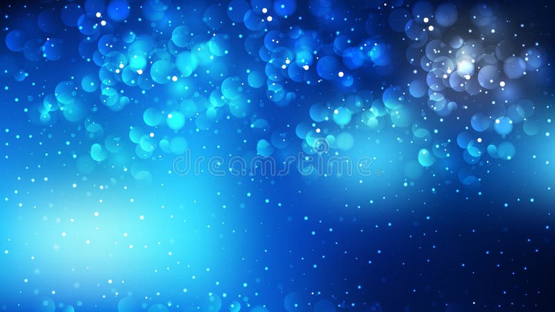 Abstract Dark Blue Blurred Bokeh Background Vector Image Stock Vector -  Illustration of blue, blur: 165108561