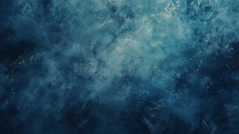 Abstract Dark Blue Grunge Texture Background, Moody Backdrop royalty free illustration