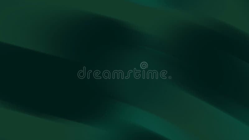 Abstract Dark Green Gradient Background with Soft Shadows Effect stock illustration