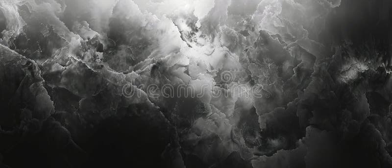 Abstract Dark Marble Texture Background stock illustration