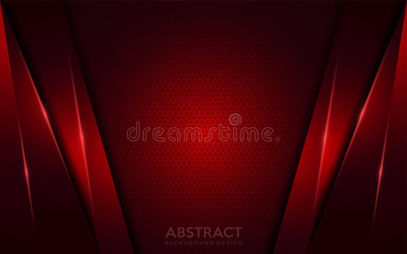 Abstract dark red background with texture effect overlap layer design. Futuristic modern background