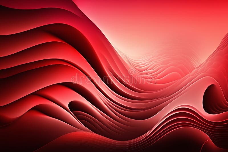 Abstract Dark Red Color Background. Colored Background. Generative AI