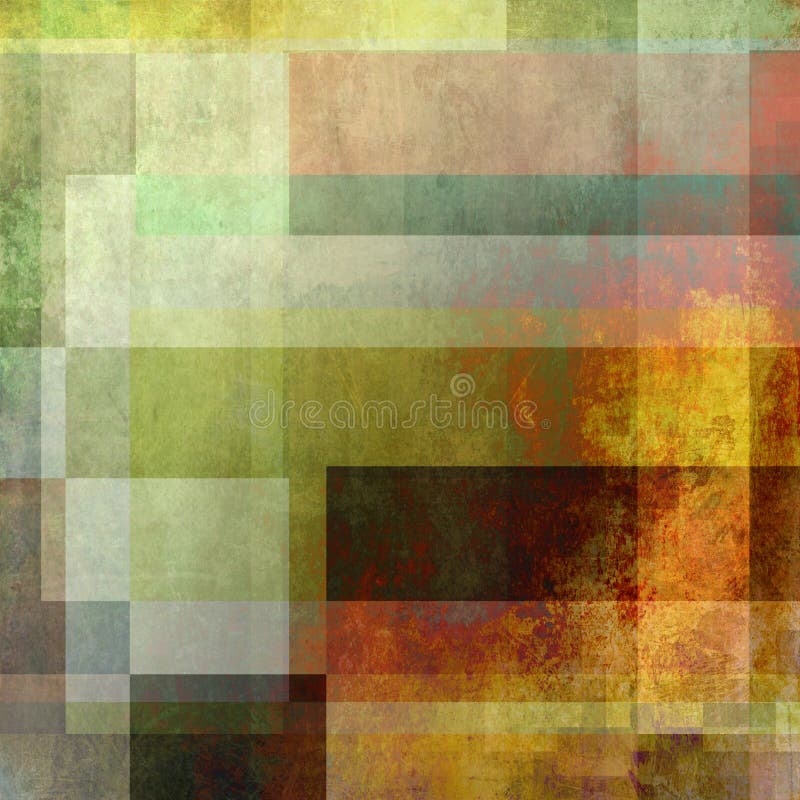 Abstract decorative artwork stock illustration