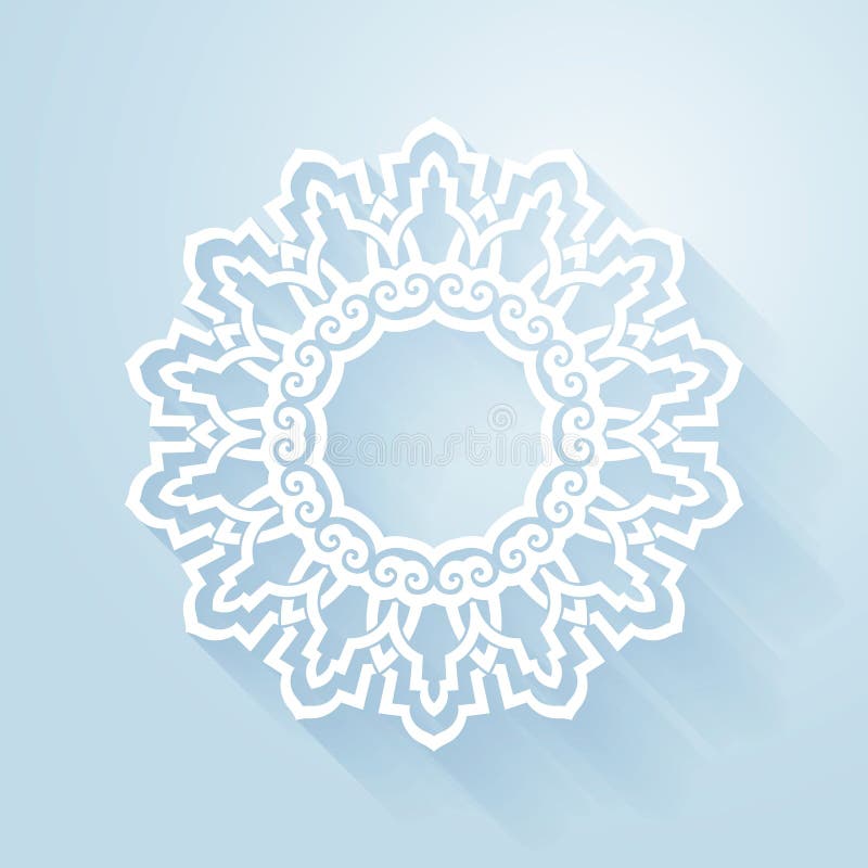 Abstract decorative design stock illustration