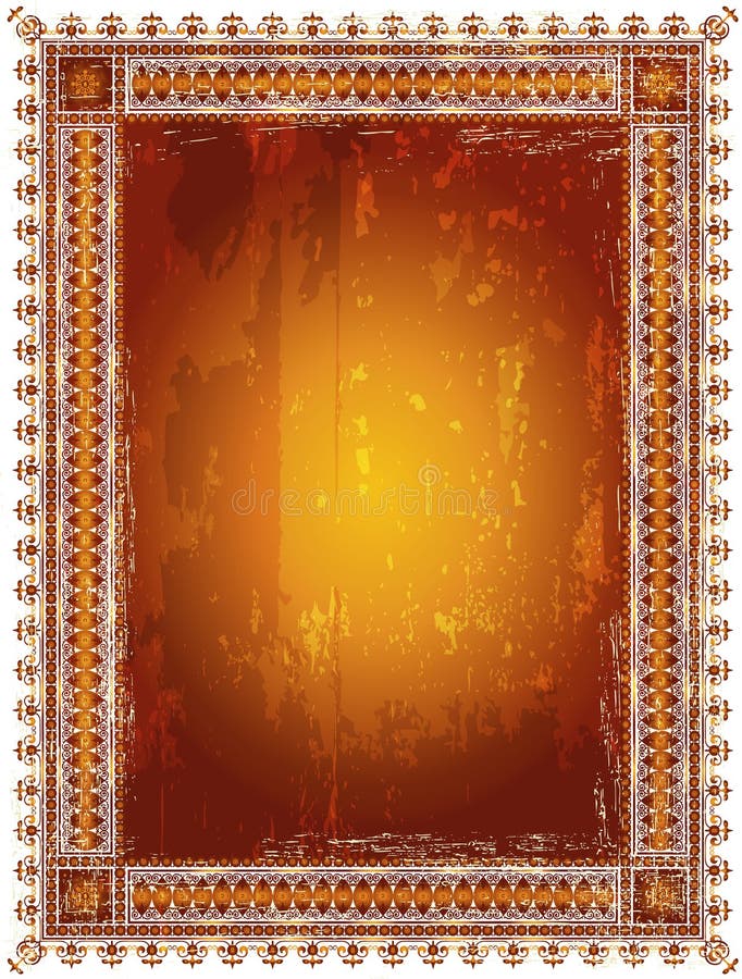 Abstract Decorative Frame vector illustration
