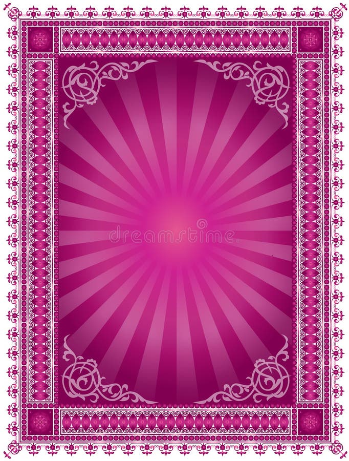 Abstract Decorative Frame royalty free illustration