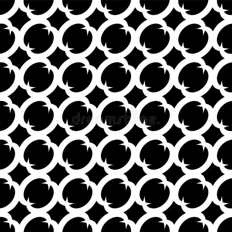 Abstract decorative seamless barbed wire pattern royalty free illustration