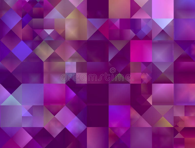 Abstract decorative squares background