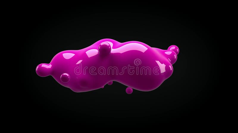 Abstract deformed figure on a black background royalty free illustration Abstract deformed figure on a black background royalty free illustration