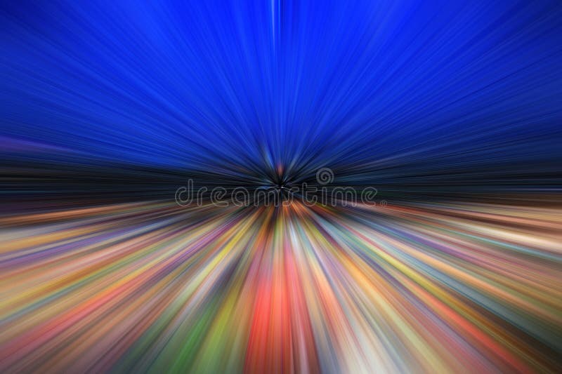 Abstract design concept of colorful light trail swirl twirl shapes pattern effect, track of motion light illustration background