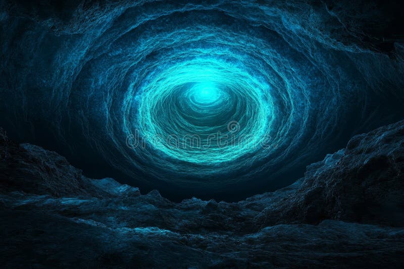 An abstract design is created with a circular pattern around a stained spot, incorporating an oval and elliptical light source stock photography