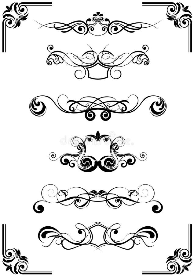 Style ornaments vector stock vector. Illustration of vector 5407377